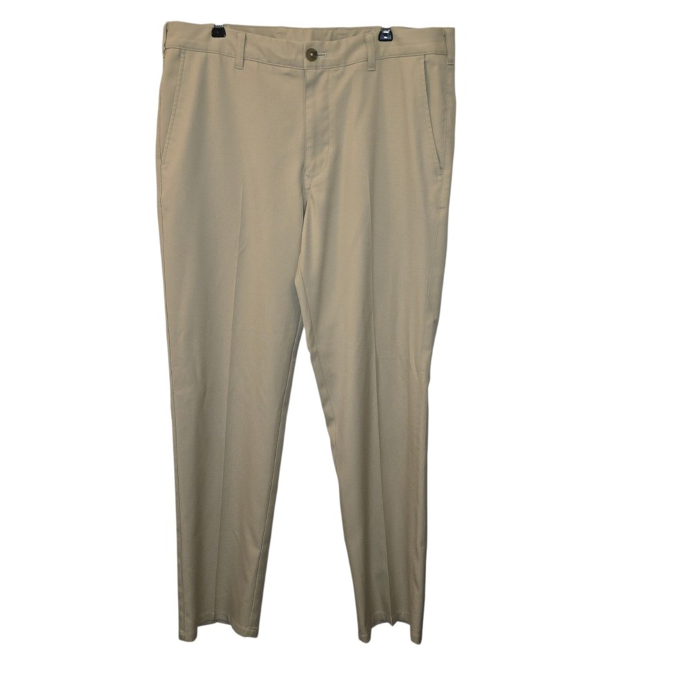 Mizzen‎ Main Pants Men 34x30 Khaki Baron Chino Lightweight Performance Trouser